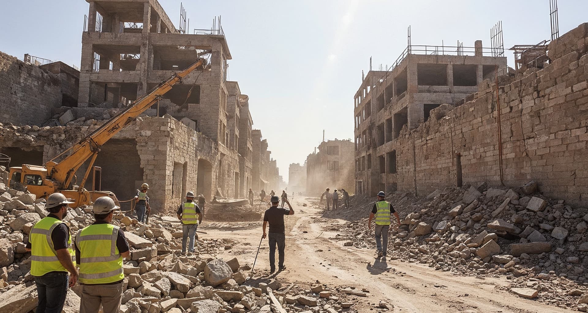 قطاع إعادة الإعمار