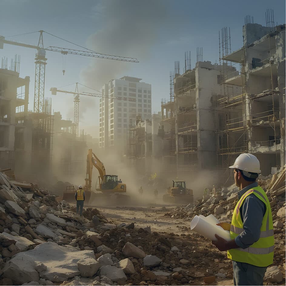 قطاع إعادة الإعمار